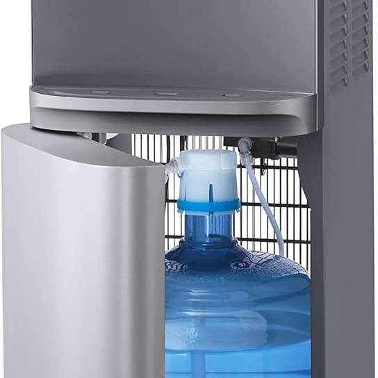 Electrolux Bottom Loading Water Dispenser 3 Temperature Options  Hot Cold & Ambient Model EDBMFDXSG Silver
