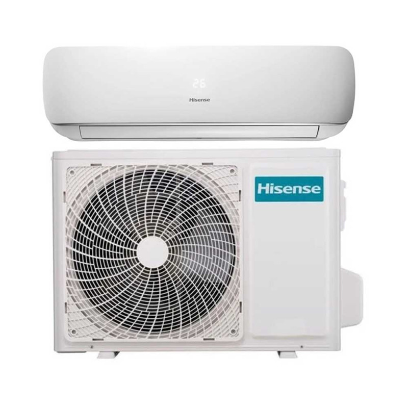Hisense 1.5 Ton Split Air Conditioner, Rotary Compressor, 18000 BTU Heat-Cool Warranty 1Year full 5Years Compressor AS-18HR4SMSCA