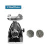 Nobel Meat Grinder with Stainless Steel Cutting Blade and Fine, Durable Gear Box Reverse Function NMG205