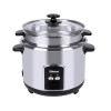 Nobel Rice Cooker Stainless Steel Tempered Glass Lid 28L 1000W NRC280S