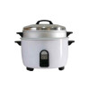 Nobel Rice 6Ltr Cooker & Steamer with Auto Shut-Off, Keep Warm Function, Dual Grip Handle, Aluminum Inner Pot, and 1900W NRC600