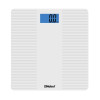 NOBEL WEIGHING SCALE White 180 KGS Tempered Glass Digital Anti Slip Feet NBS60WH