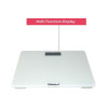 NOBEL WEIGHING SCALE White 180 KGS Tempered Glass Digital Anti Slip Feet NBS60WH