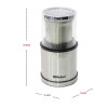 Nobel Portable Coffee Grinder 75 Gm Stainless Steel Jar and Transparent main cover  1Pc Dry & 1Pc Wet Grinder Jar NB805