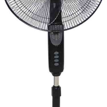 Nobel 16 Inch 90 Degree Oscillation Stand Fan with Multi Speed Function and Dual Frequency, 3 Blades with Air Vortex Technology NF140