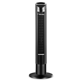 Nobel Tower Fan 3-Speed, Automatic Oscillation, 15-Hour Timer, Ionizer, LED Display NTF300R