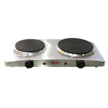 Nobel Hot Plate Stainless Steel Double NHP402SS