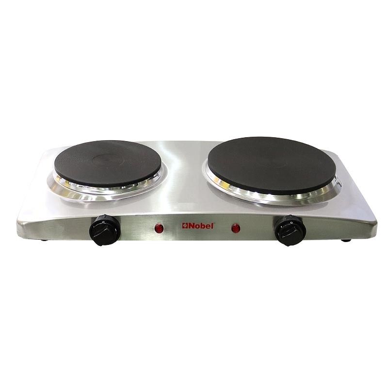 Nobel Hot Plate Stainless Steel Double NHP402SS