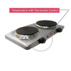 Nobel Hot Plate Stainless Steel Double NHP402SS