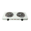 Nobel Hot Plate White Double NHPS002