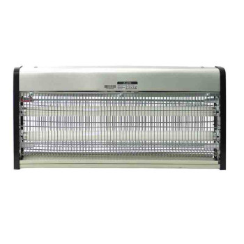 Nobel Ultra Slim Insect Killer with 2 Element, Aluminum Alloy Housing-Oil Proof, Electroplated Aluminum which covers 150 SQ.M Area with UV Tube T82X18W 43W Twin Tube NIK840