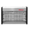 Nobel Ultra Slim Insect Killer Aluminium Alloy Housing Oil Proof Material, 80 Sq. M Area Coverage Insect Killer, 2 Element Aluminium Alloy 28W with Twin Tube NIK820