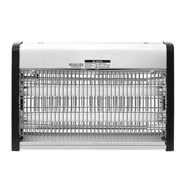 Nobel Ultra Slim Insect Killer Aluminium Alloy Housing Oil Proof Material, 80 Sq. M Area Coverage Insect Killer, 2 Element Aluminium Alloy 28W with Twin Tube NIK820