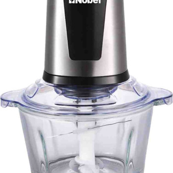 Nobel Chopper Transparent 1.8 Litre Full Metal Gear Stainless Steel Blade NCFP418GP