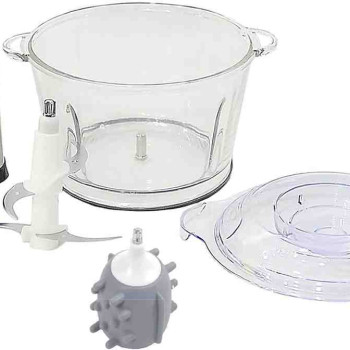 Nobel Chopper Transparent 1.8 Litre Full Metal Gear Stainless Steel Blade NCFP418GP