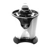 Nobel Portable Handle Juicer 2 Cones with 2 Sizes Stainless Steel Filter, Overheat Protection Anti Slip Feet, Silver & Black Color NJ407