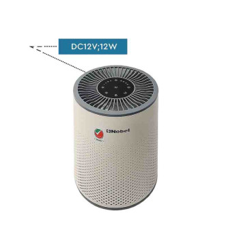 Nobel Air Purifier 14 Square Meter Area To Clean 3 HEPA Filters 4 Speed Ambiant Light NAP120