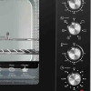 Nobel 7 in 1 | 120Liters Electric Oven with 4 Control Knobs, and Double Glass, 70-250° AdjustableTemperature Control, 120 Min Timer With Bell Ring, 2M Shape Heating Elements, 2800W NEO135PRO