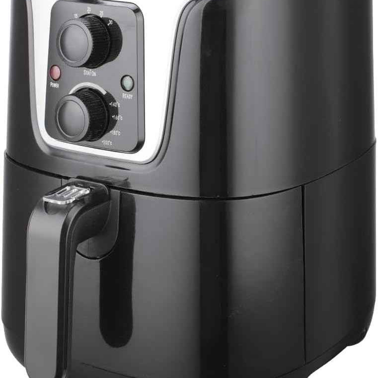 Nobel Air Fryer 3l Basket & 4l Drawer with Detachable Non-stick Drawer & Frying Basket with LED Light, Auto Shut Off Feature and Plastic Body With Stainless Steel 1300W NAF4000