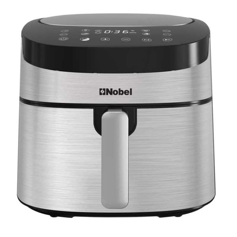 Nobel Digital Air Fryer With 6.5 L Basket and 7.2 L Drawer Capacity Detachable Non-Stick Drawer | 1800W NAF8000D