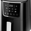 Nobel Air Fryer 4L Capacity, Multifunctional Fryer with Delay Function, Overheat Prevention, Digital Touch, 8 Preset Programs, High-Speed Air Circulation, Non-Stick (1400W) NAF600