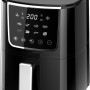 Nobel Air Fryer 4L Capacity, Multifunctional Fryer with Delay Function, Overheat Prevention, Digital Touch, 8 Preset Programs, High-Speed Air Circulation, Non-Stick (1400W) NAF600