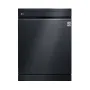LG Dishwasher 14 Place Setting Quad-Wash™ Dishwasher Machine Platinum Silver Model DFC513FV