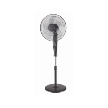 Nobel Fan 16" 3 Speed, Copper Motor, 5 Polypropylene Blade, 60-Minute Timer, Strong Airflow, Quiet Operation, 1200 RPM, 60W NF170