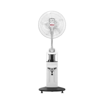 Nobel Fan 16" Blade Rechargeable Mist Standing Fan, Wide Oscillation, 4 Stack Bright LED NF777MRC