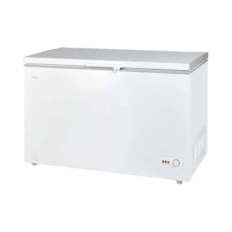 Super General Chest-Freezer 440 Liter Gross Volume, White, Rectangular Deep-Freezer with Sliding Glass door, 1-Year Warranty, SGF444HE