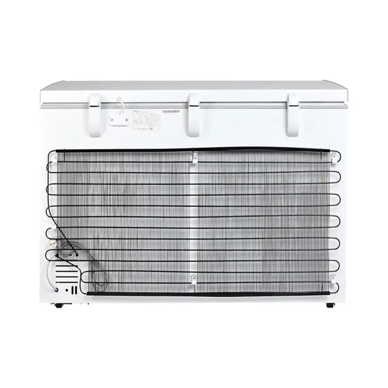Super General Chest-Freezer 440 Liter Gross Volume, White, Rectangular Deep-Freezer with Sliding Glass door, 1-Year Warranty, SGF444HE