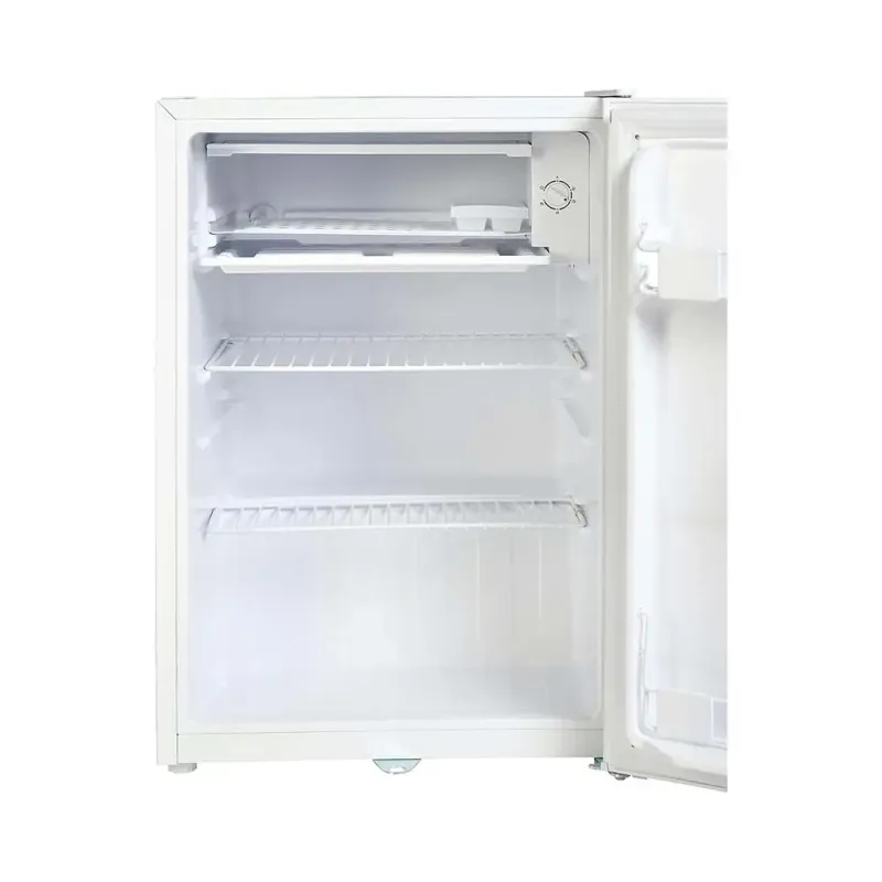 Super General 90 Liter Compact Mini Refrigerator Beverage Fridge with Child Lock, Shelf, Freezer Box, Reversible Door SGR045H