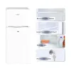 Super General 175 Liters Compact Double Door Refrigerator Freezer Reversible Door, Tropical Compressor, Lock and Key,1-Year Warranty SGR175HE