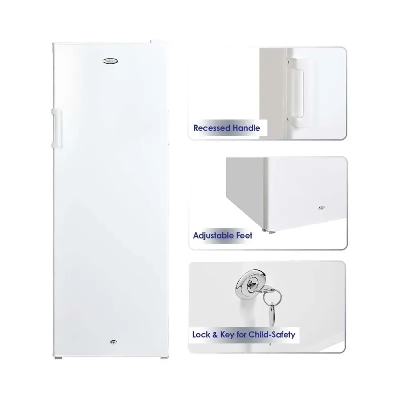 Super General 350L Upright Freezer White  SGUF348HE
