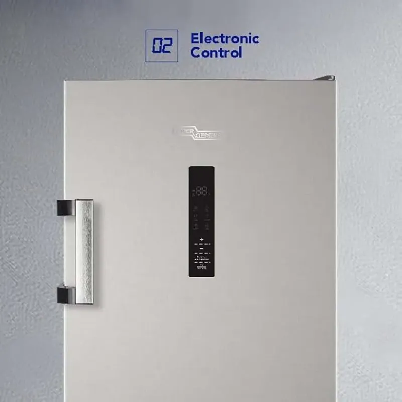 Super General 270L Upright Freezer SGUF381NFDCIE, No Frost, LED Display With Digital Control, Inverter Compressor