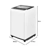 Super General 6kg Top Load Washing machine Full-Automatic Programs Model SGW622