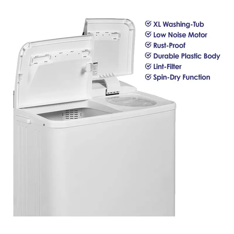 Super General 8 Kg Twin Tub Semi Automatic Washing Machine  Model SGW80