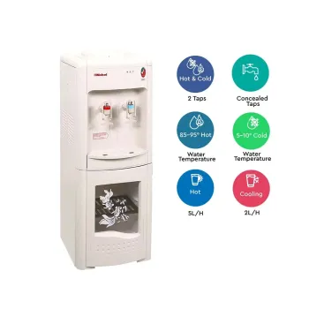Nobel Water Dispenser Free Standing Hot & Cold with Cabinet NWD1560