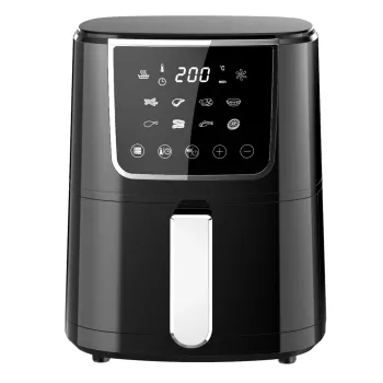 Nobel 4L Digital Air Fryer 1400W with 8 Presets, Delay Timer, Non-Stick Basket & Overheat Protection NAF600