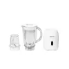 Nobel Table Top Blender White 1.2 Litre  Grinder Cup Stainless Steel Blade NB111L