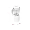 Nobel Table Top Blender White 1.2 Litre  Grinder Cup Stainless Steel Blade NB111L