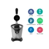 Nobel Portable Citrus Juicer – 160W, 2 Cones, Stainless Steel Filter, Anti-Slip & Overheat Protection NJ407