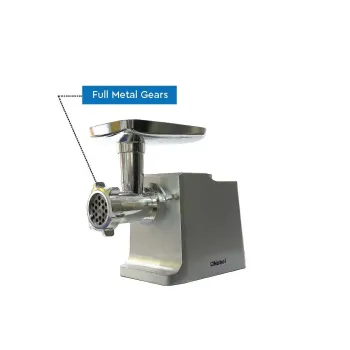 Nobel Meat Grinder with 3 PCS S/Steel Plates-3mm+5mm+8mm, NMG3000