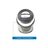 Nobel Chopper Transparent 1.8L Full Metal Gear Stainless Steel Blade NCFP418GP