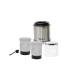 Nobel Portable Coffee Grinder – 75g, 200W, Stainless Steel, Wet & Dry Grinding Jars NB805