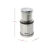 Nobel Portable Coffee Grinder – 75g, 200W, Stainless Steel, Wet & Dry Grinding Jars NB805