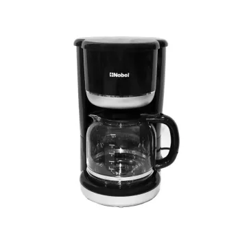 Nobel Coffee Machine 1.5L Black, 12 Cups, Auto Keep Warm & Safety Features NCM10