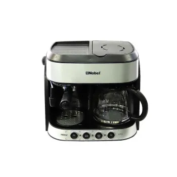 Nobel Coffee Machine 1.25L Espresso & Americano with Steam Pump NCM13