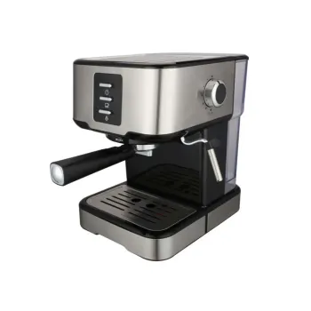 Nobel Espresso Coffee Machine 1.5L Detachable Water Tank Dual Stainless Steel Filter 15 Bar Pump Adjustable Steam Knob NCM21