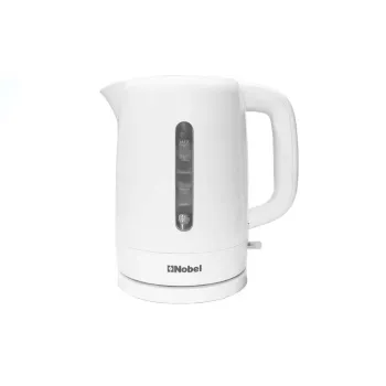 Nobel Electric Kettles 1.7 Litre, Single Sided Water Window with 360 Degree Strix Control, NK17PW